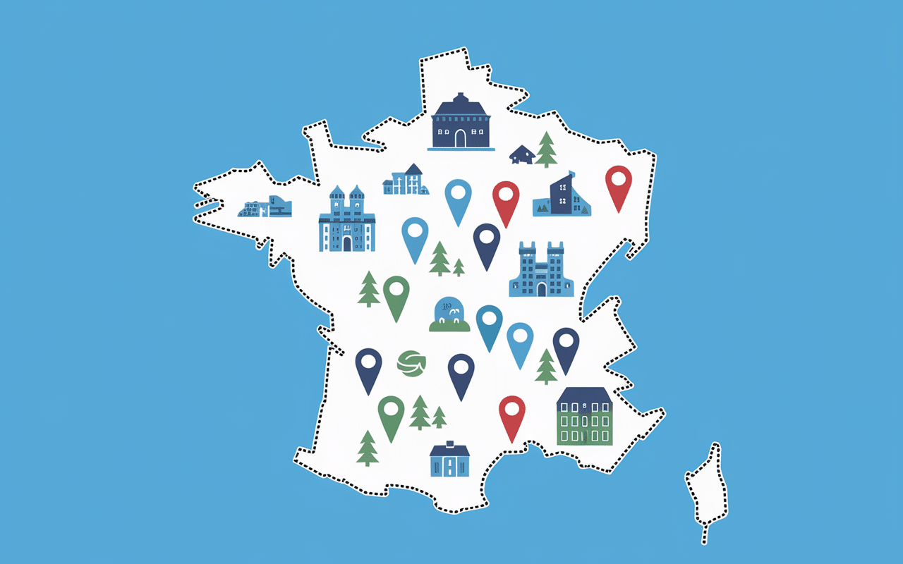 Localisation agences Ulysse Voyage en France