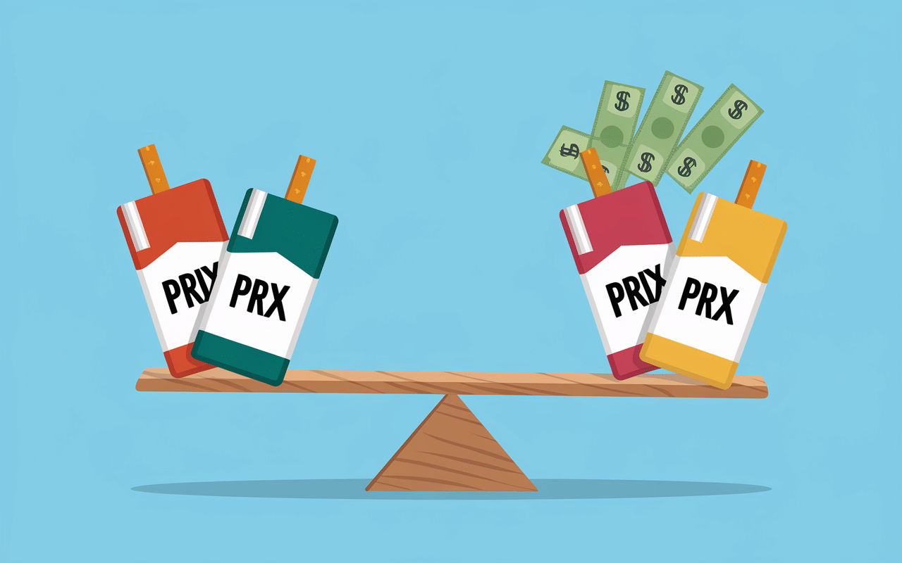 Comparaison prix cigarette Italie et France