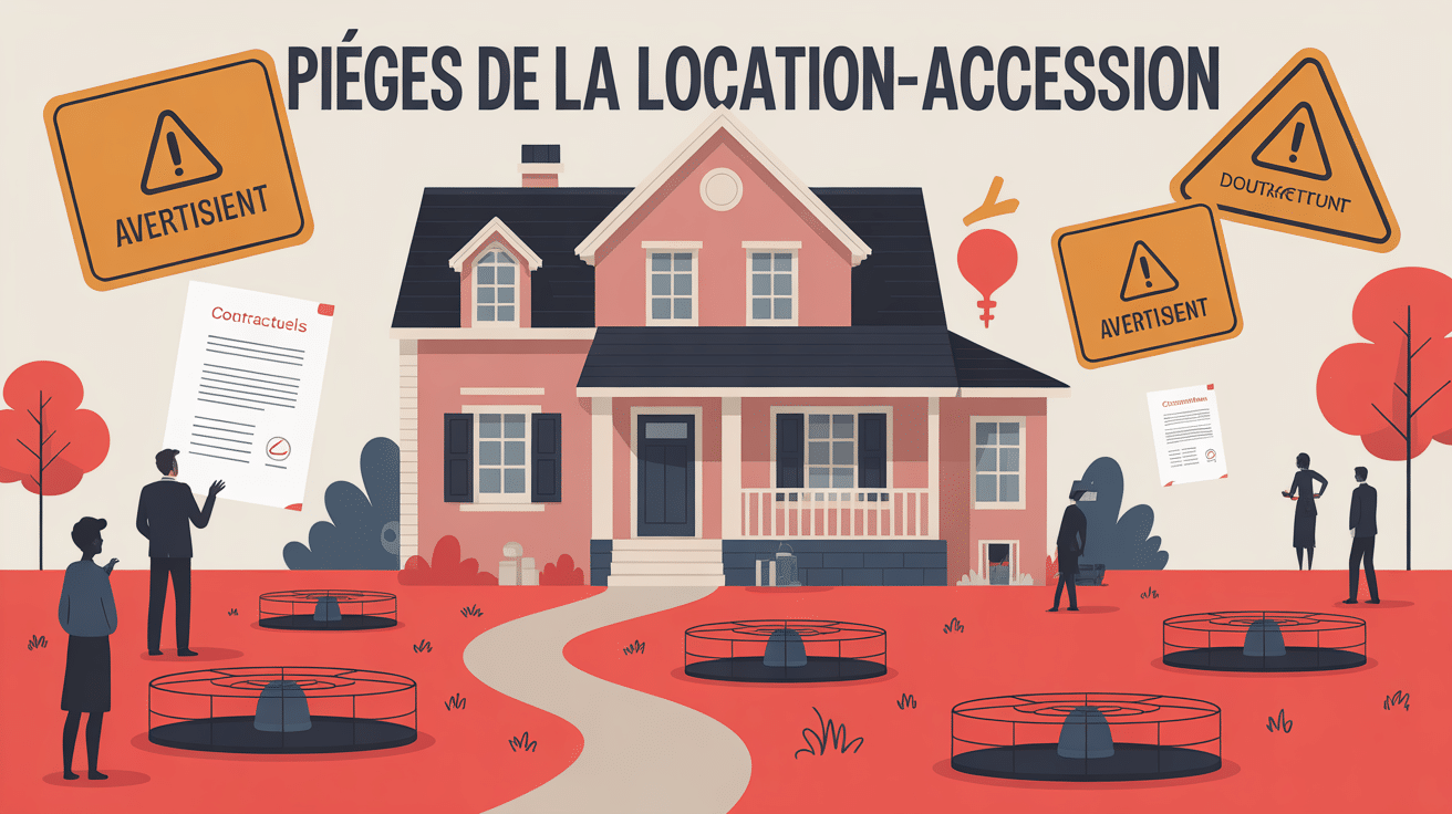 Illustration principale des pièges de la location-accession