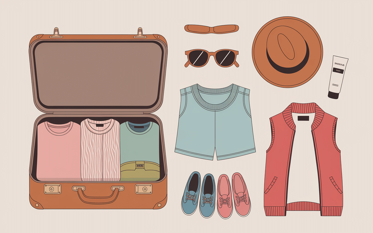 Valise vêtements Lanzarote mars
