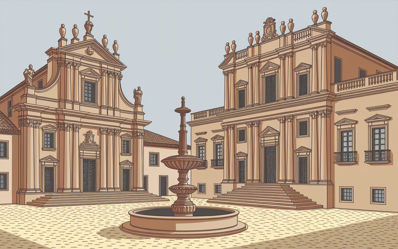 Architecture baroque de Martina Franca
