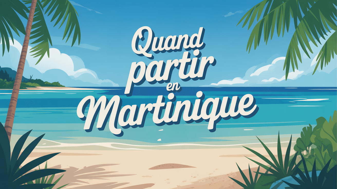 Plage paradisiaque Martinique