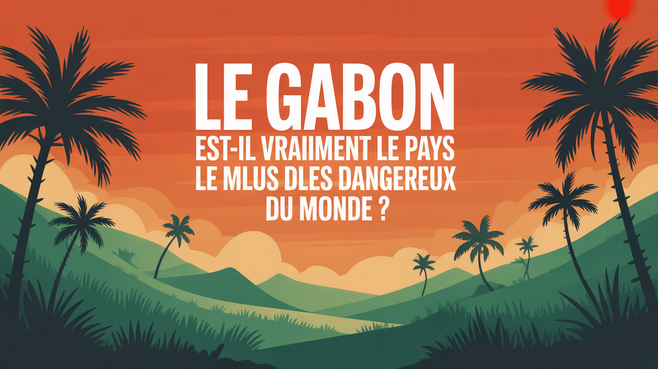 gabon pays le plus dangereux illustration paysage africain