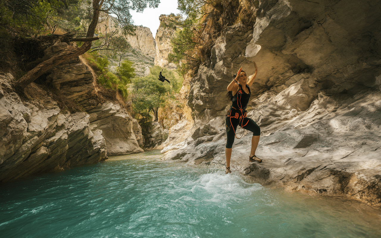alquézar randonnée canyoning gorges naturelles