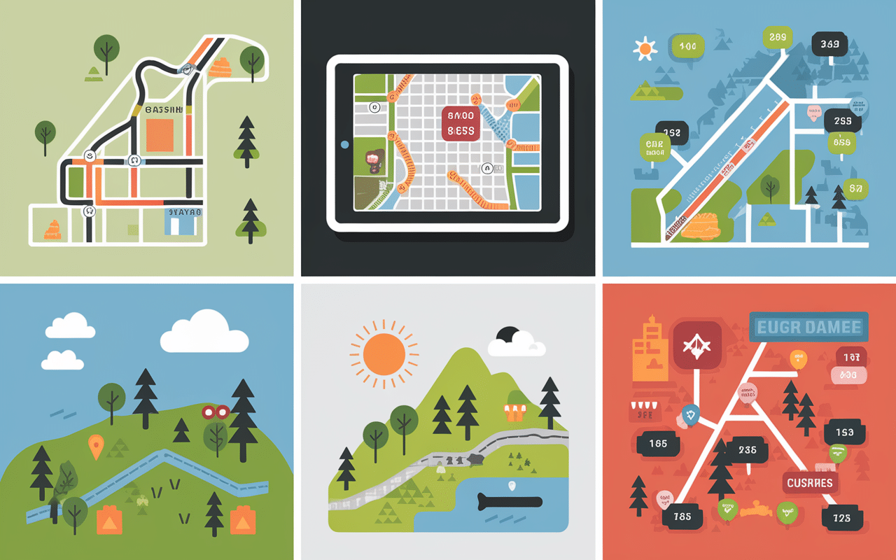 carte tenerife plans interactifs routiers randonnee