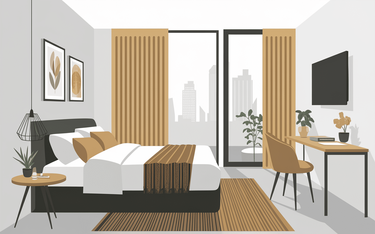 chambre confortable etap hotel castelnaudary