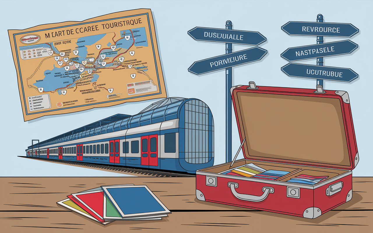 carte touristique forte dei marmi points clés