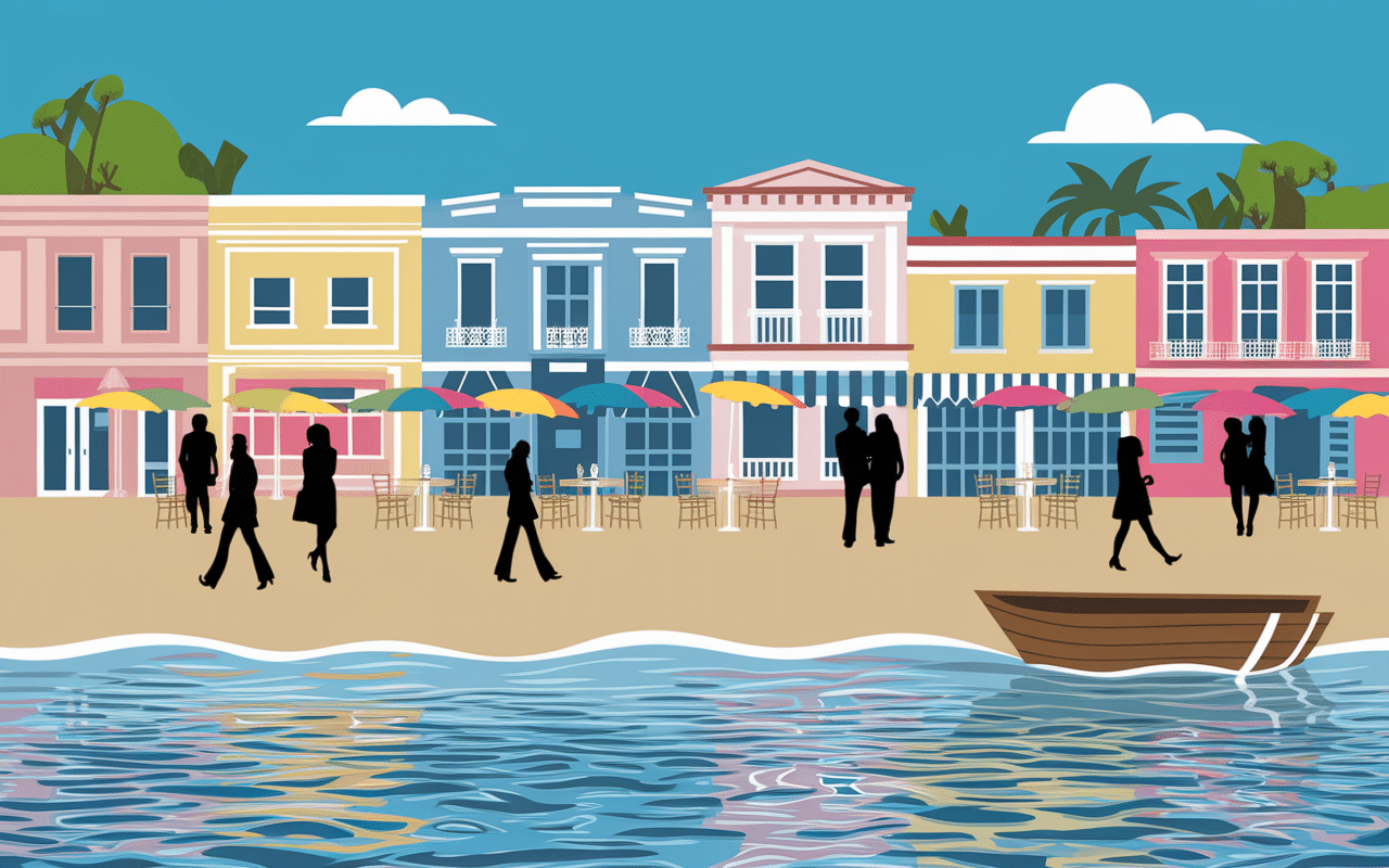 plage forte dei marmi boutiques café estivales