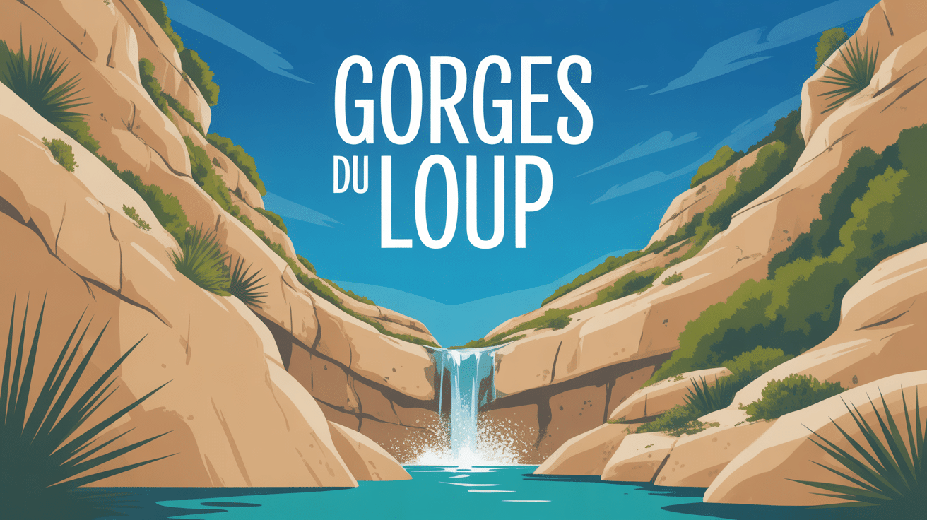 vue panoramique canyon gorges du loup