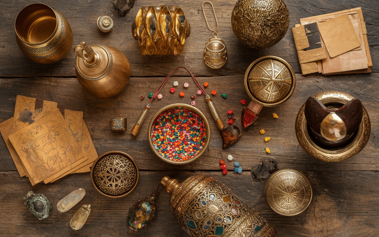 khan el-khalili cairo egypt souk objets artisanaux traditionnels