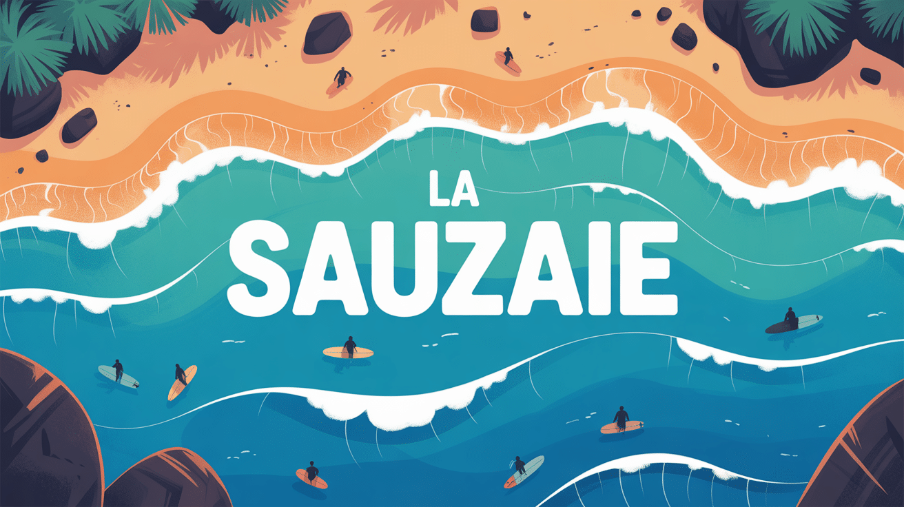 la sauzaie plage sauvage surf vendée