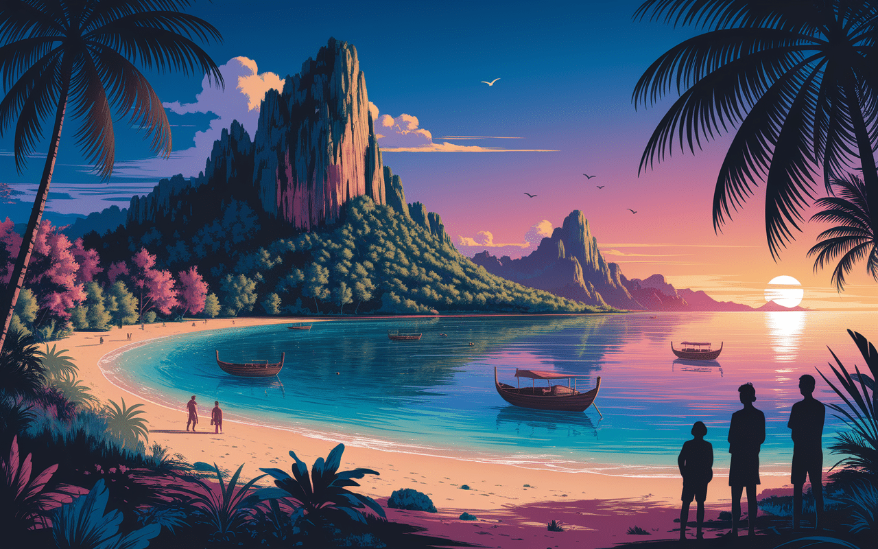 nosy be madagascar plages paradis panorama