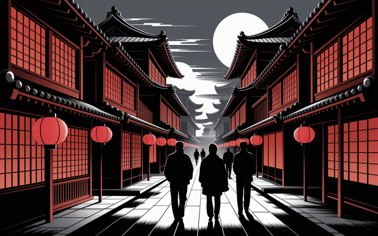 ruelle omoide yokocho batiments anciens lanternes