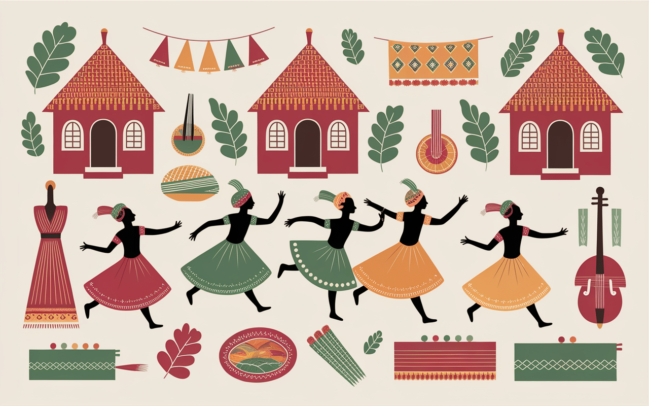 sumatra maison danse costume cuisine traditionnelle