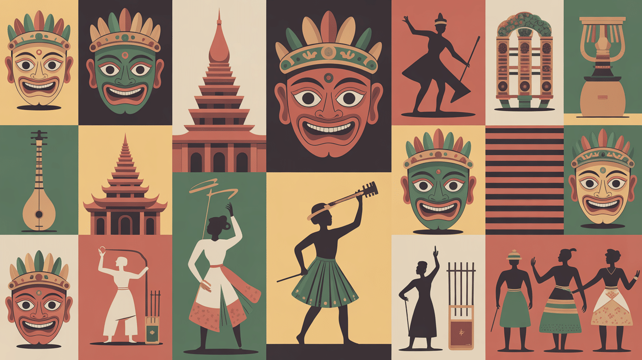 éléments culturels pays en n