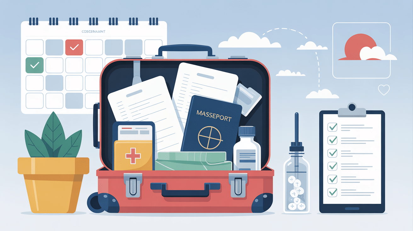 Préparation séjour santé avec Destination Med Infos