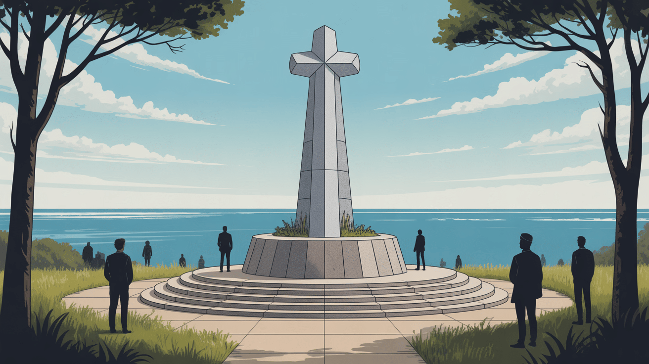 Monument mémorial pointe de Pen Hir