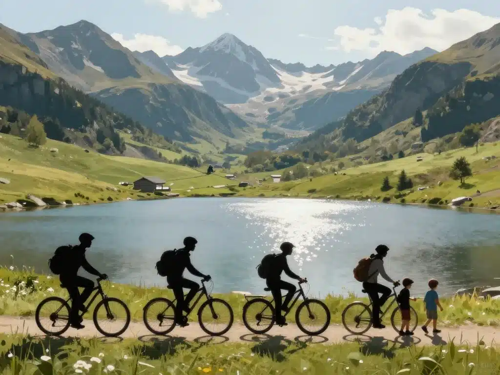 randonnées et activités près du barrage de roselend