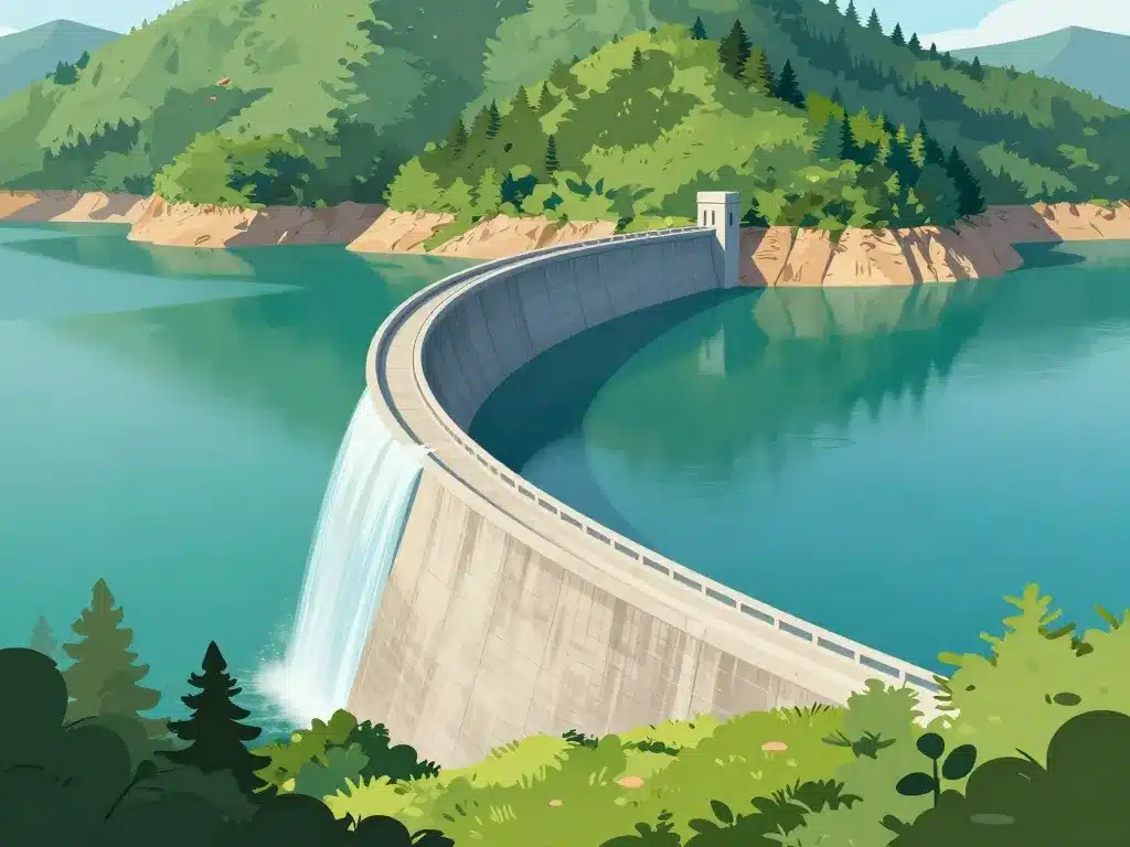 barrage de vouglans aujourd'hui structure et lac