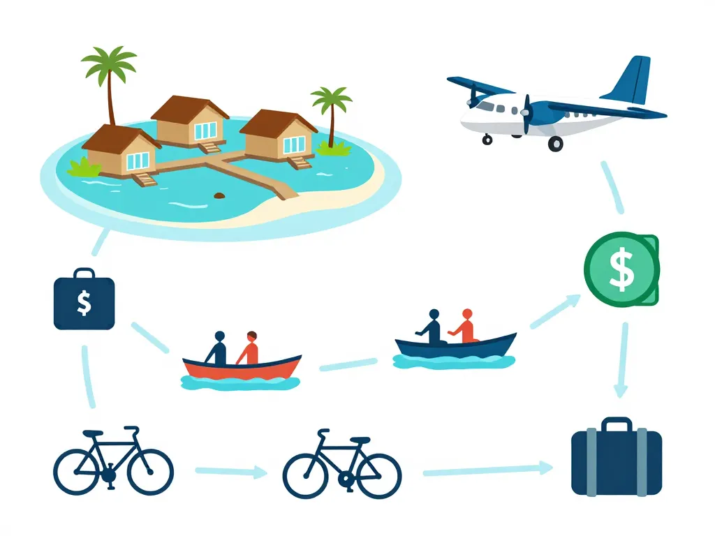 fakarava hébergement logistique transport atoll