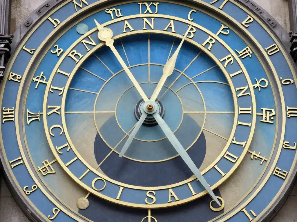 diagramme horloge astronomique de prague lecture simplifiée