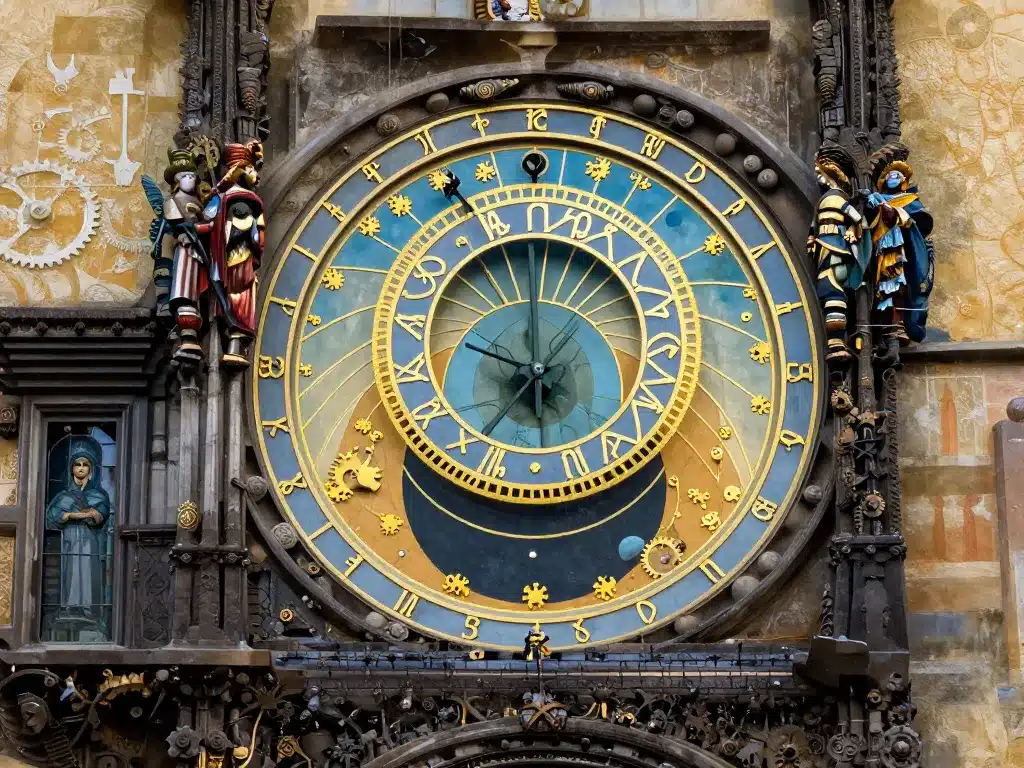 illustration horloge astronomique de prague histoire et légendes
