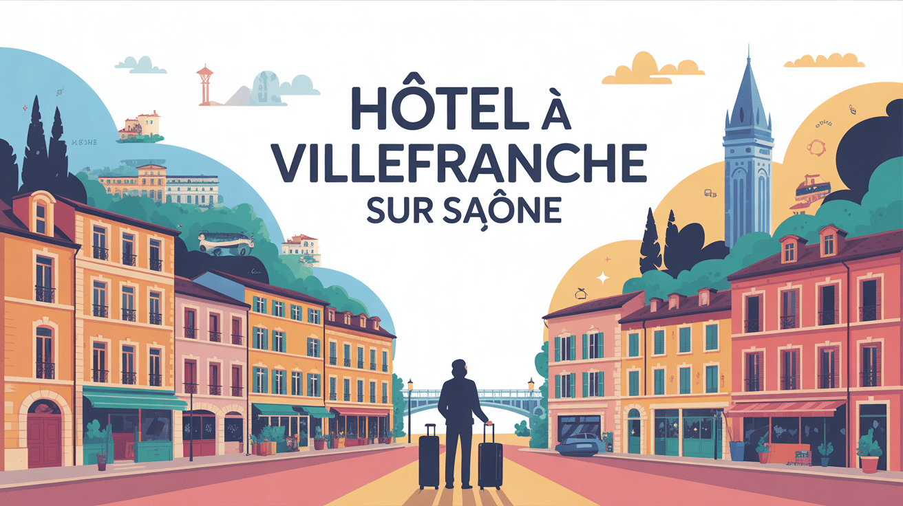 hotel villefranche sur saone illustration choix quartier et hotel