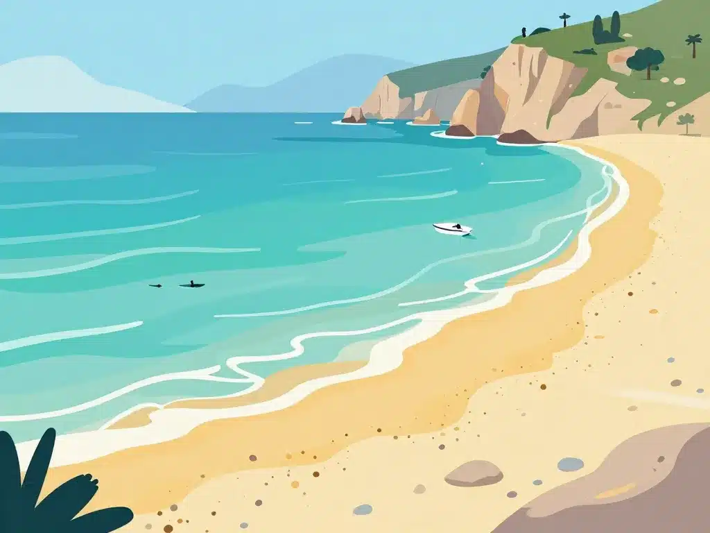 plages et mer turquoise castellammare del golfo