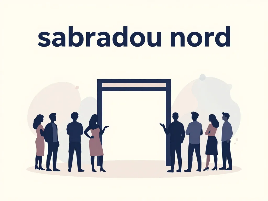 sabradou nord pratique locale acteurs