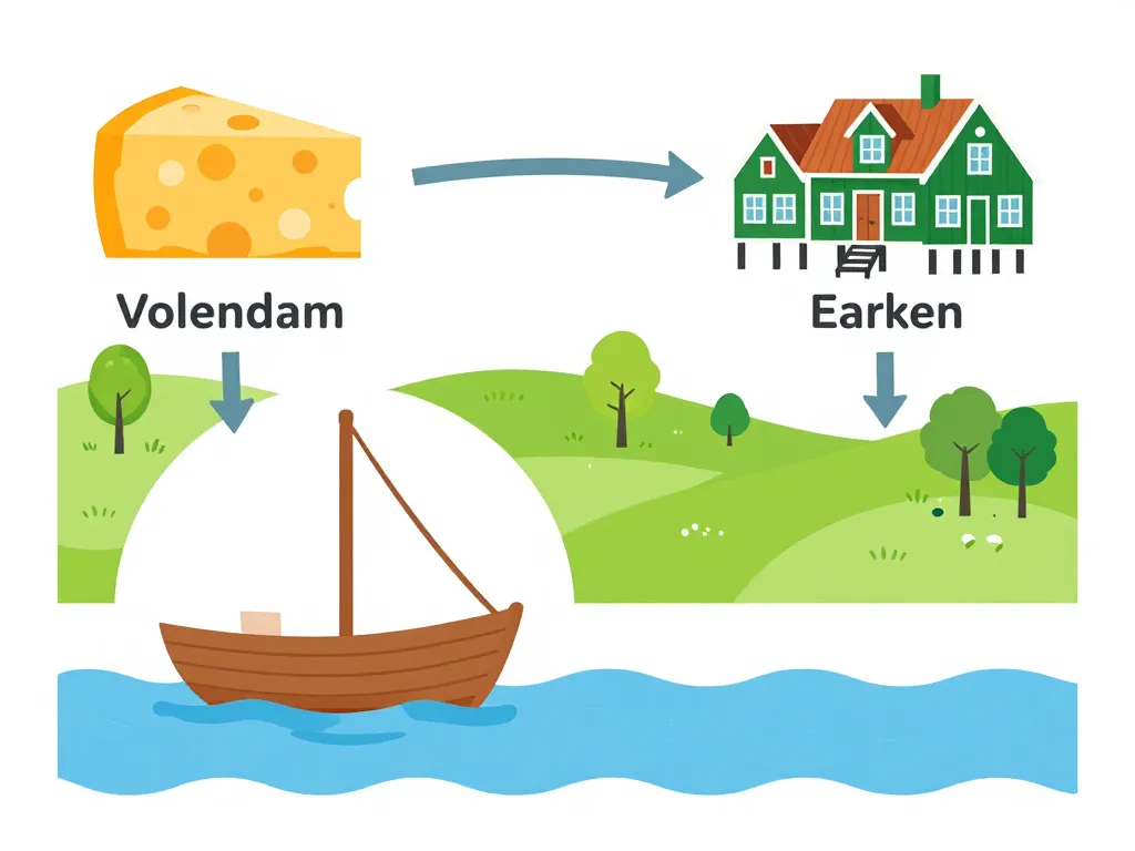 Excursion de Volendam à Edam et Marken via dégustations