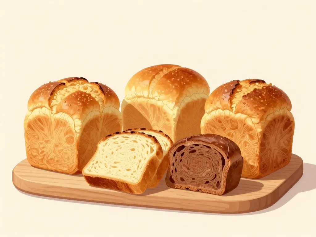 brioche perdue recette avec différentes textures de brioches