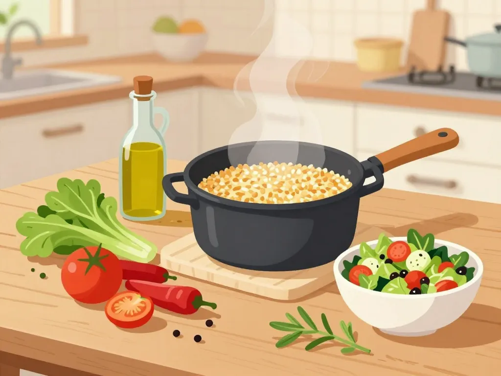 Cuisson recettes faciles petit épeautre cuisine