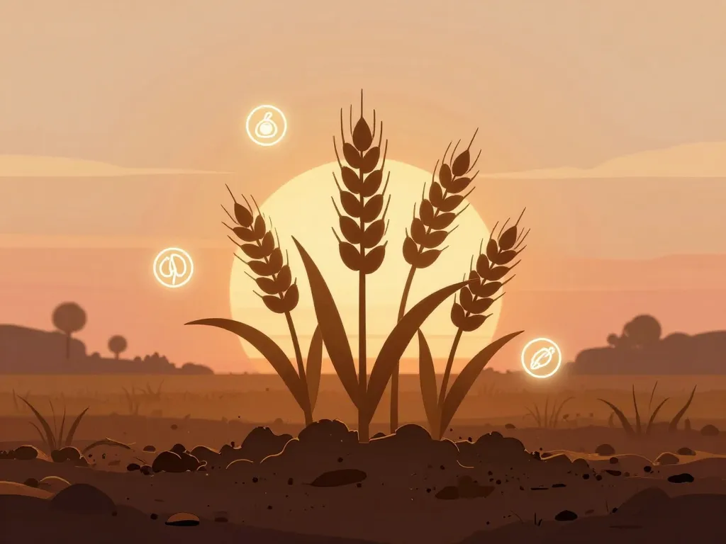 Symbole nutrition ancien blé petit épeautre