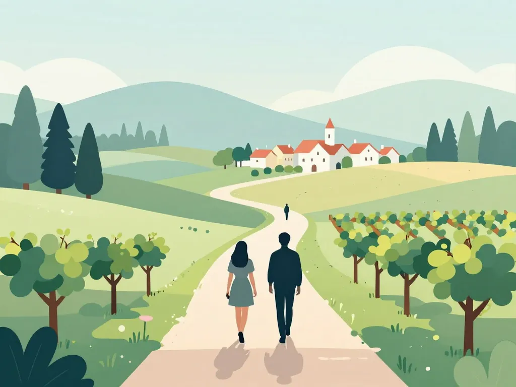 Chemin découverte séjour Sommières ambiance