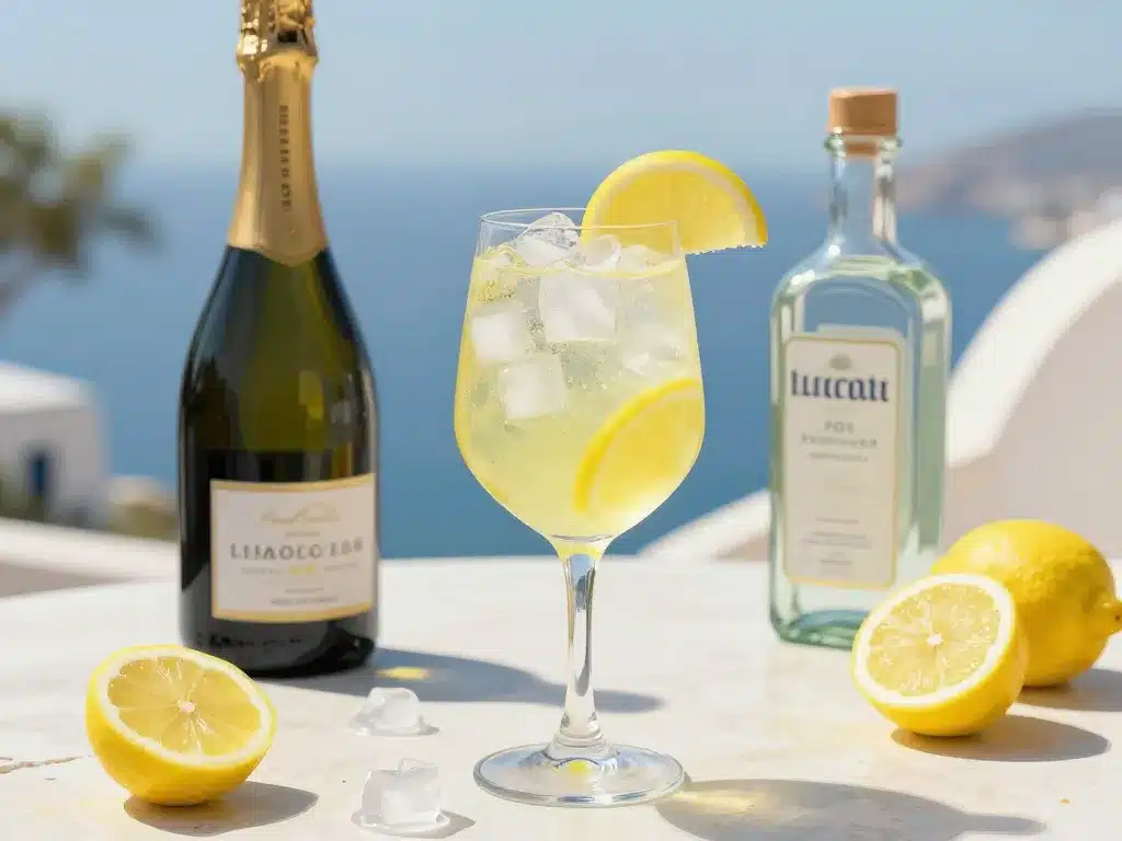 Spritz limoncello recette et ingrédients