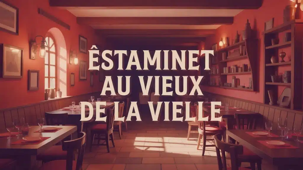 Estaminet Au Vieux de la Vieille salle rustique flamande