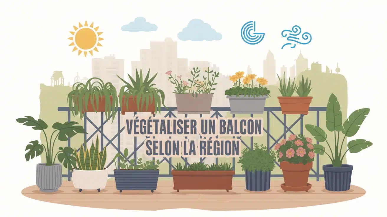 illustration balcon végétalisé selon la région