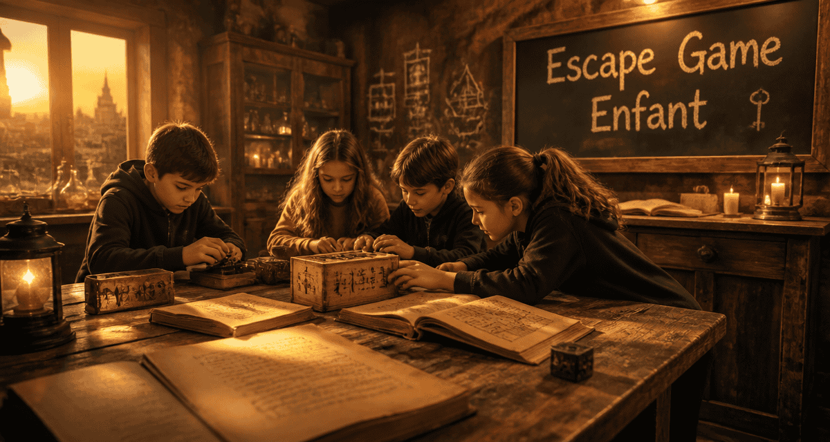 escape game lyon enfant salle immersive