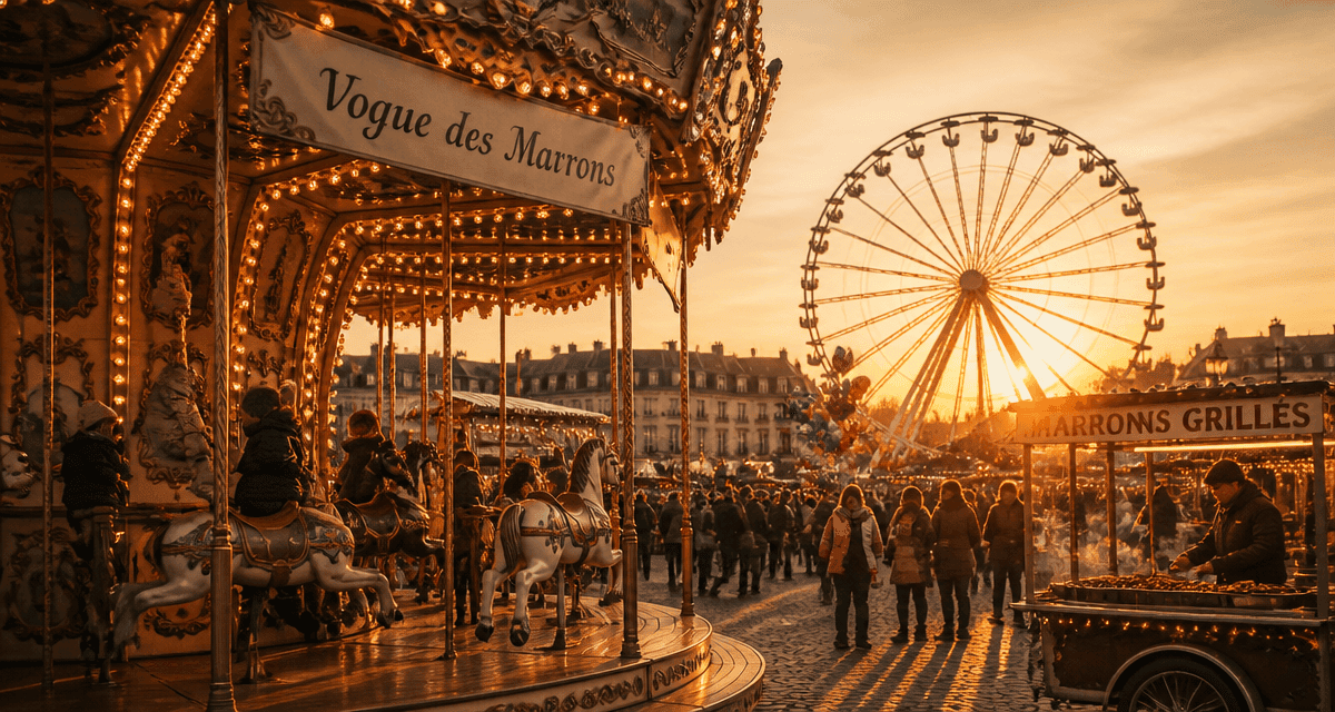 manege lyon carrousel ancien fete foraine