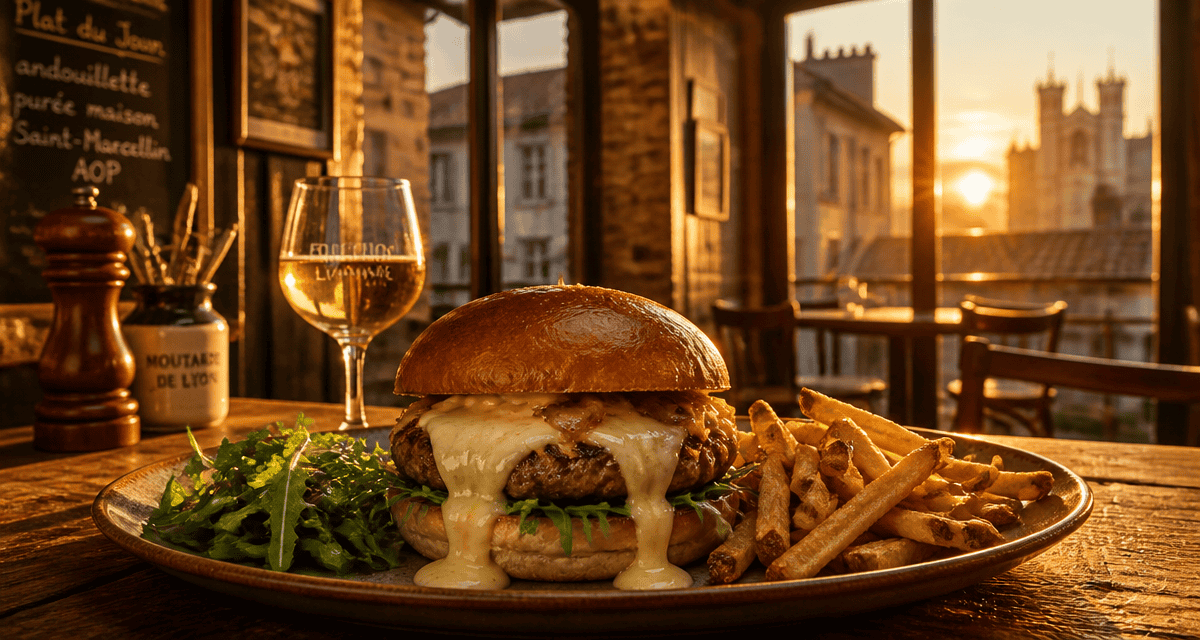 resto hamburger lyon burger saint marcellin frites maison