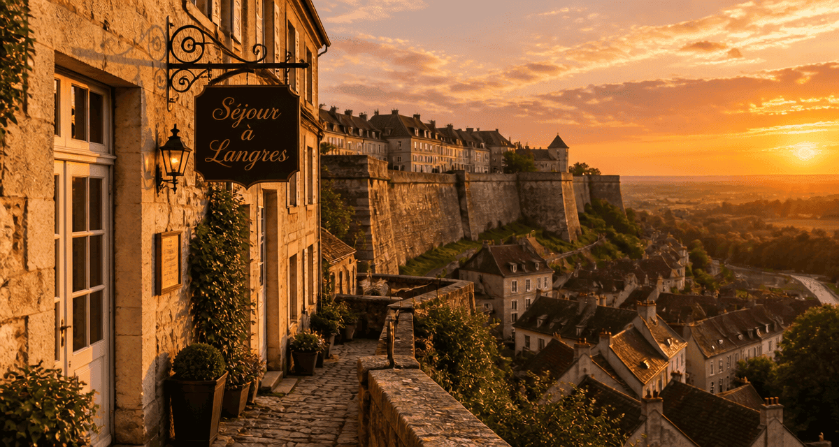 langres hotel vue panoramique remparts