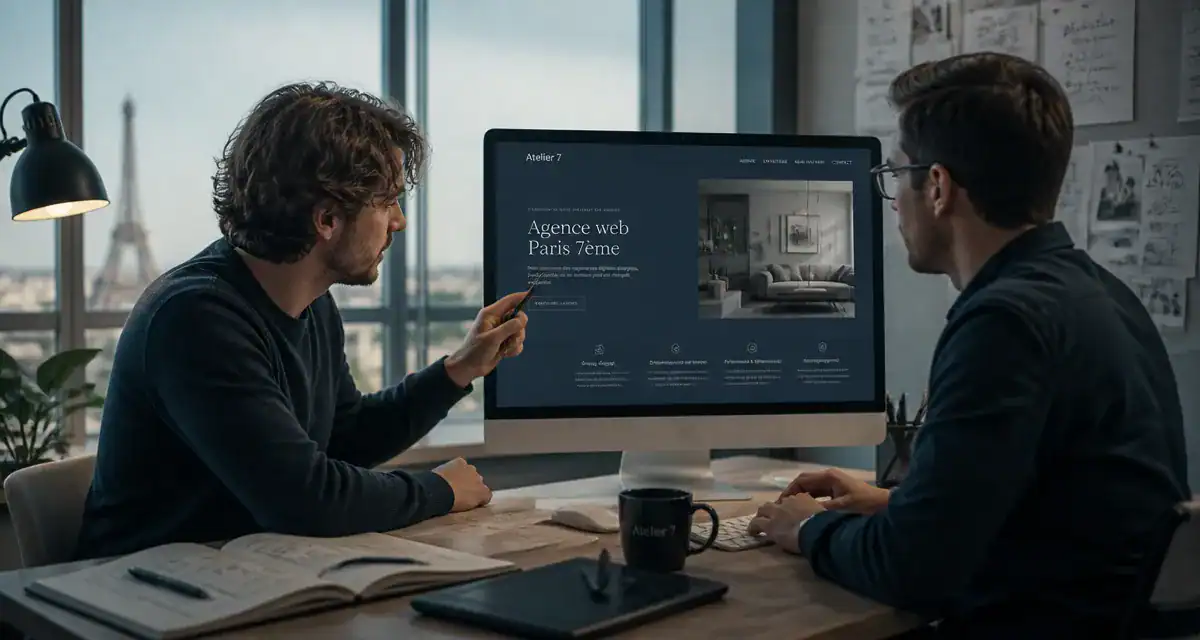 agence web paris 7ème designer développeur