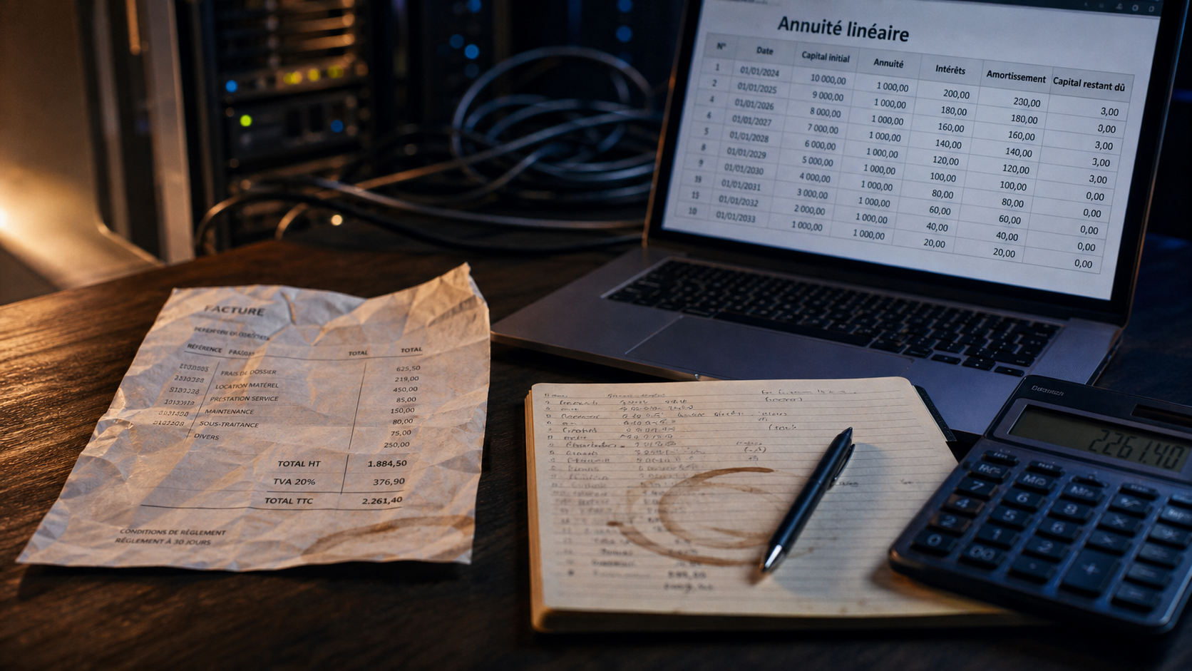 Durée amortissement matériel informatique : calculs et annuités comptables