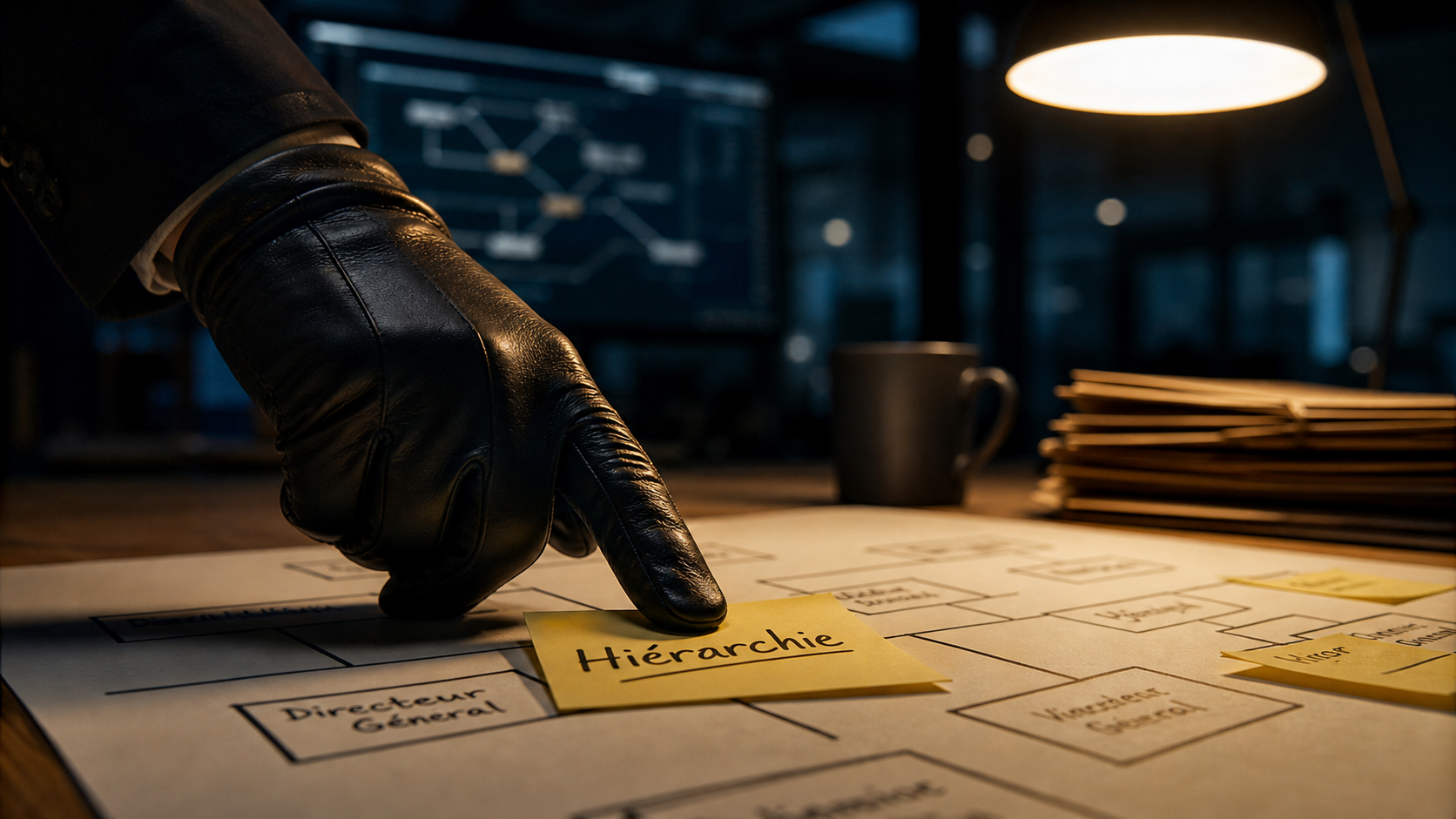 Hiérarchie dans une entreprise : organigramme en open space