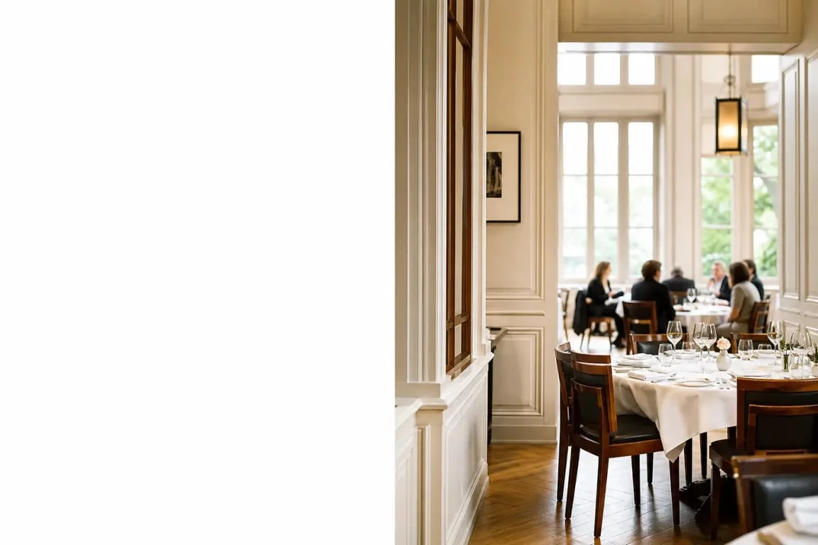Maison Gamboni Lyon : vue éditoriale du restaurant et lieu de réception à Lyon