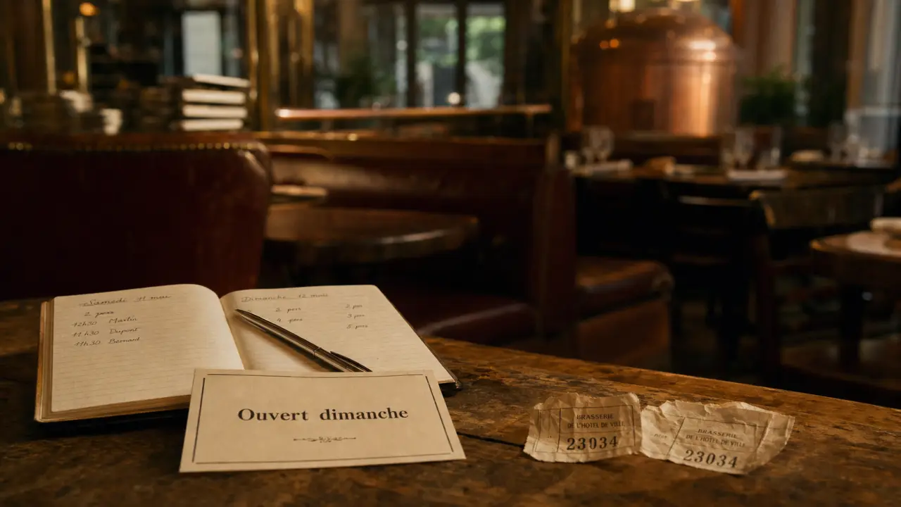 Resto ouvert le dimanche lyon, brasserie lyonnaise