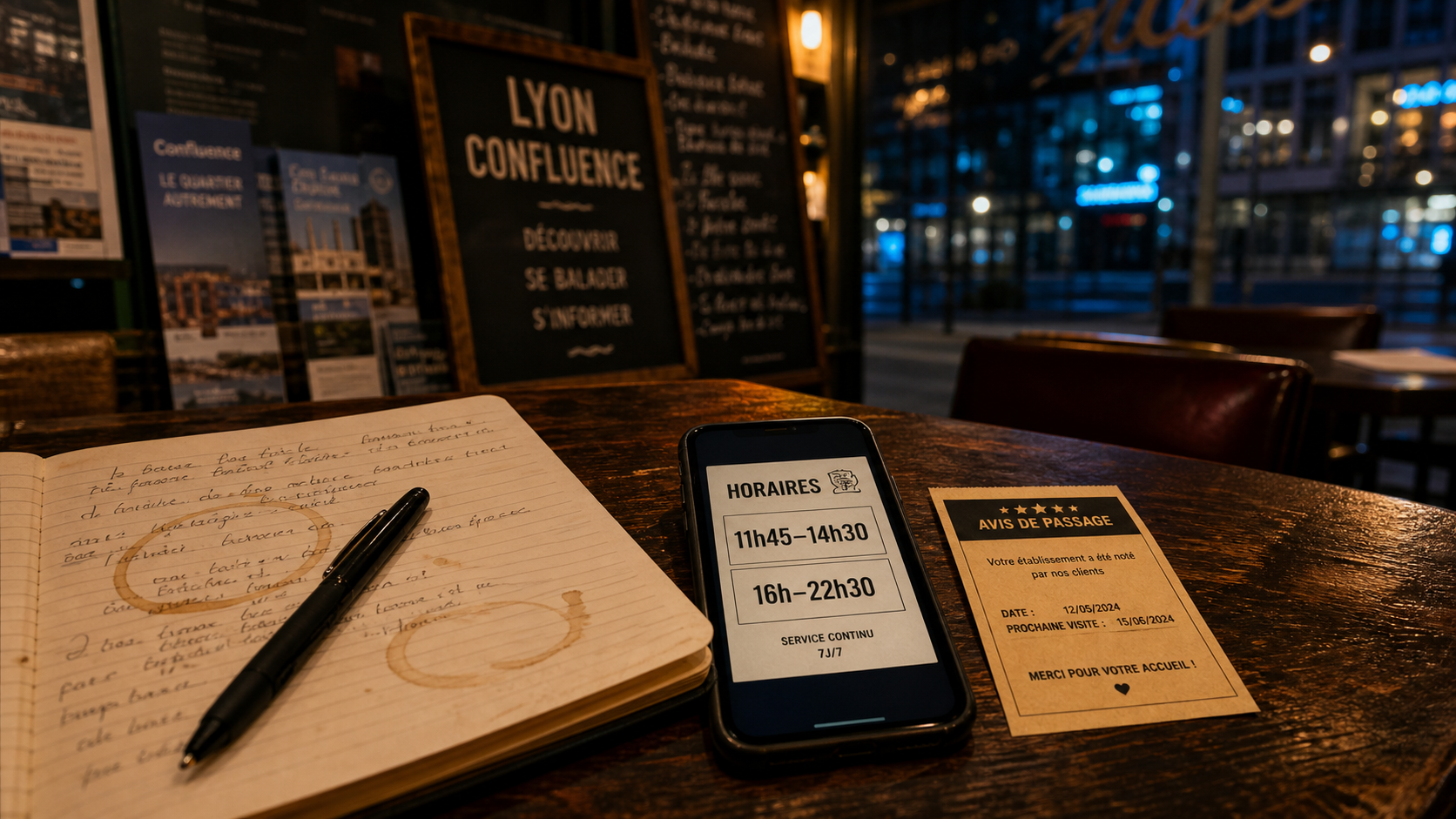 Shifumii Confluence bar restaurant : horaires