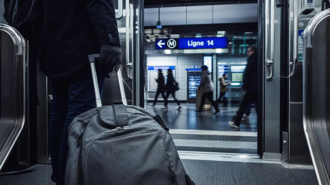 aéroport orly à gare de lyon via Ligne 14, métro parisien