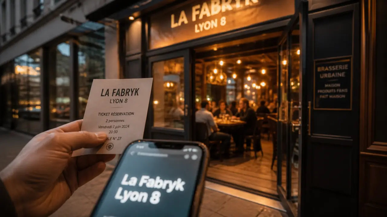 La fabryk lyon restaurant : brasserie animée à Lyon 8, salle et réservations