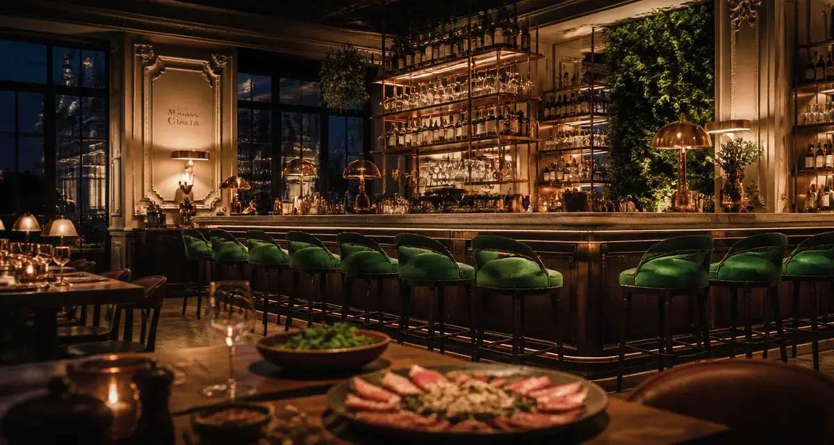 Restaurant l'institution lyon : Maison Gloria, brasserie lyonnaise rénovée intérieure